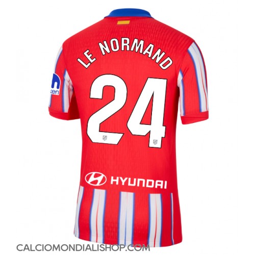 Maglie da calcio Atletico Madrid Robin Le Normand #24 Prima Maglia 2024-25 Manica Corta